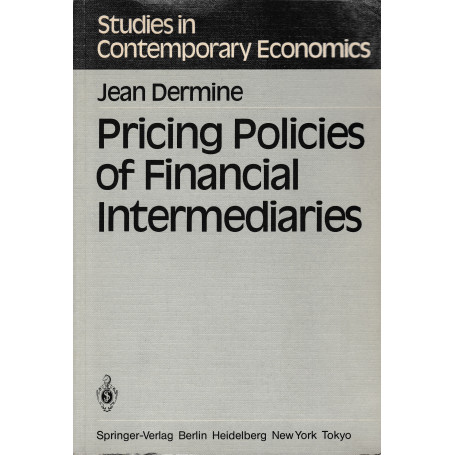 Pricing Policies of Financial Intermediaries