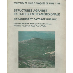 STRUCTURES AGRAIRES EN ITALIE CENTRO-MERIDIONALELibrisaggi