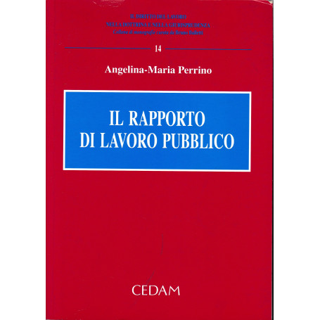 Il rapporto di lavoro pubblico