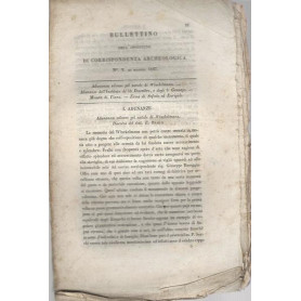 BULLETTINO DELL'INSTITUTO DI CORRISPONDENZA ARCHEOLOGICA 1847