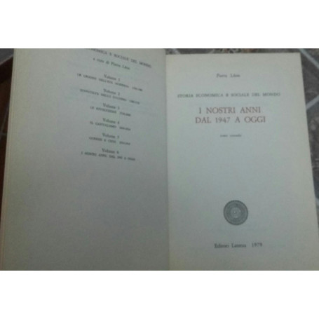 I nostri anni dal 1947 a oggi. Tomo secondo